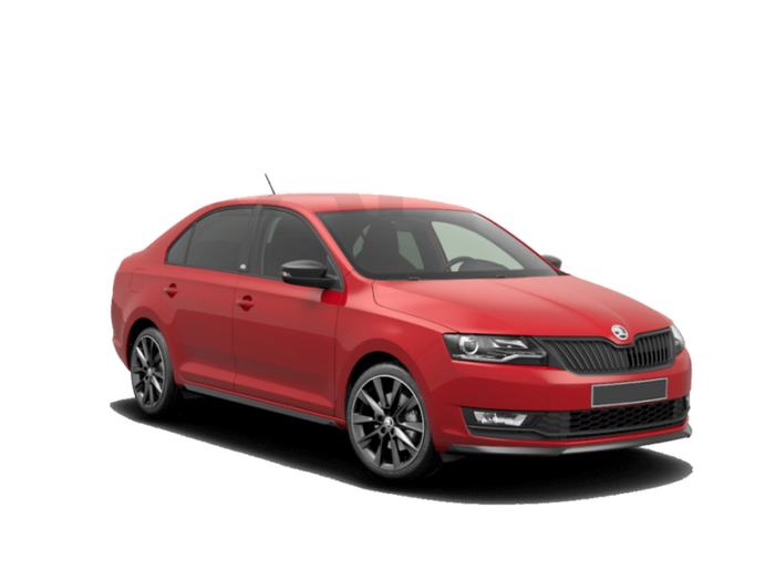 Skoda Rapid Monte Carlo Красный